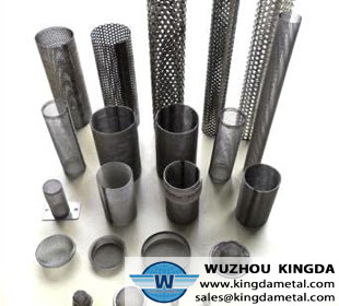 Stainless mesh filter tube